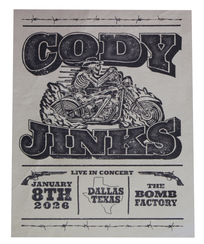 Cody Jinks - The Bomb Factory poster