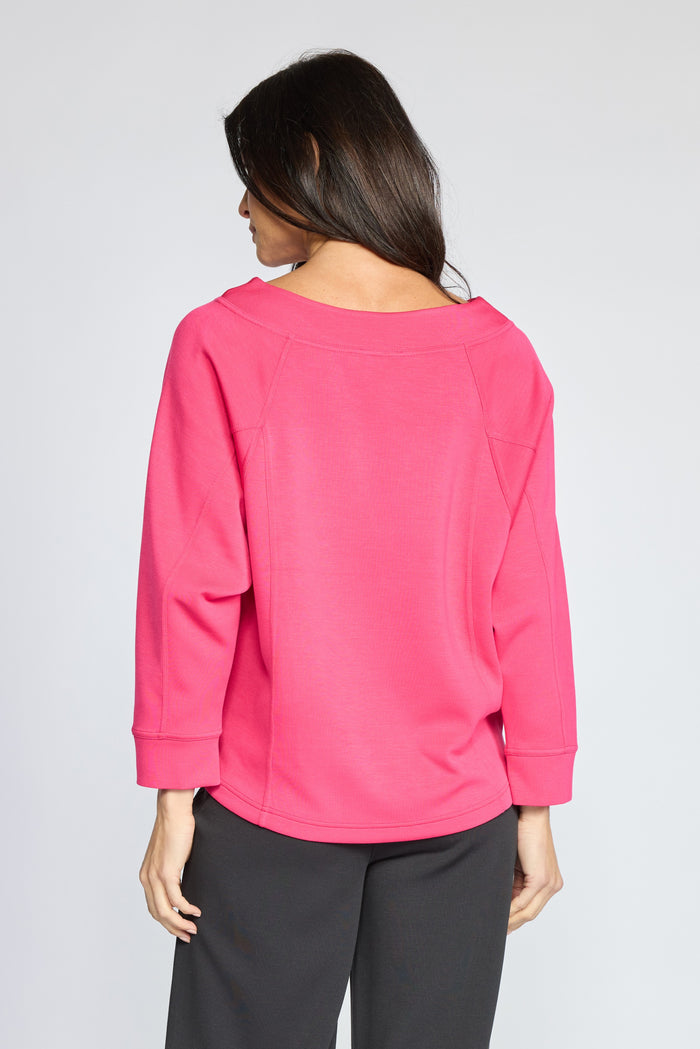 Featherlux Knit Solid Stitch Pullover - 330101