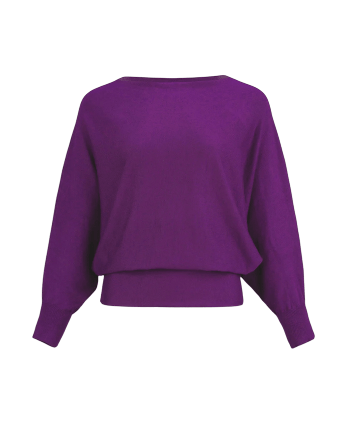 HEART sweaterTOP GARDA, FUCHSIA