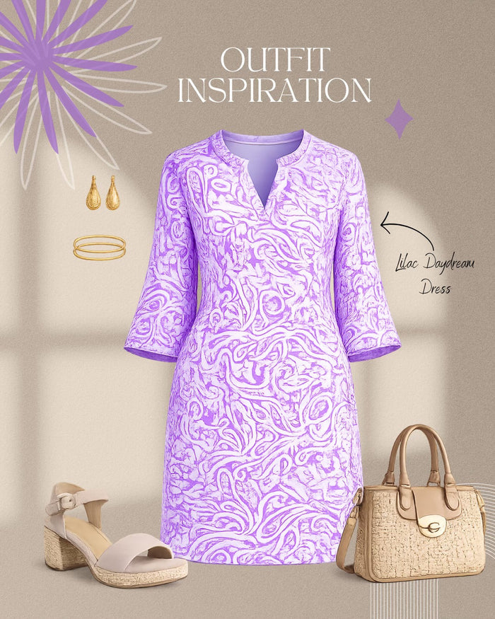 Lilac Daydream Dress by Dear Scarlett