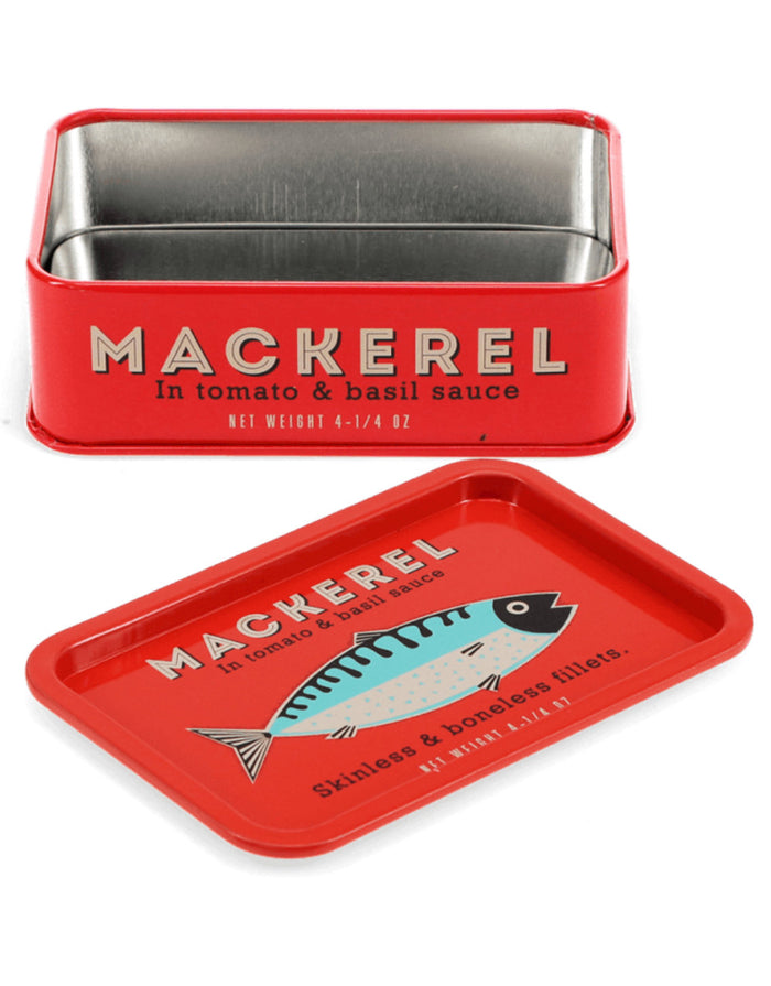 Mackerel Mini Storage Tin