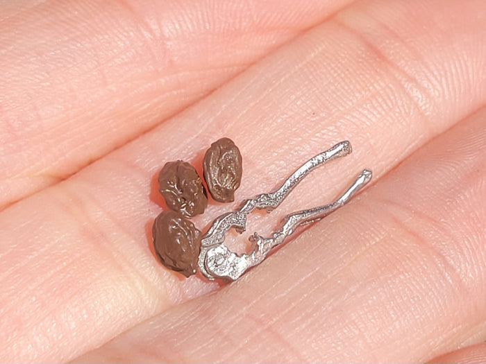 Nuts and Sterling Silver Cracker by Don Henny