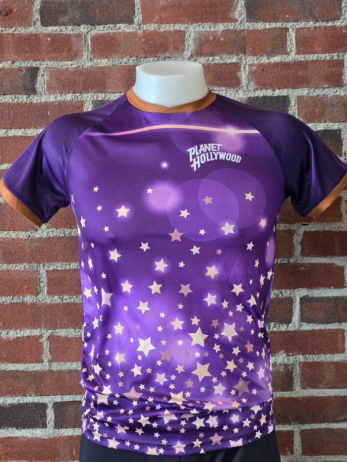 Purple Stars Soccer Jersey