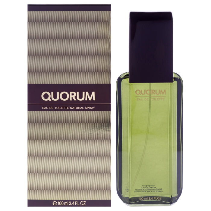 Quorum by Antonio Puig for Men - 3.4 oz EDT Spray