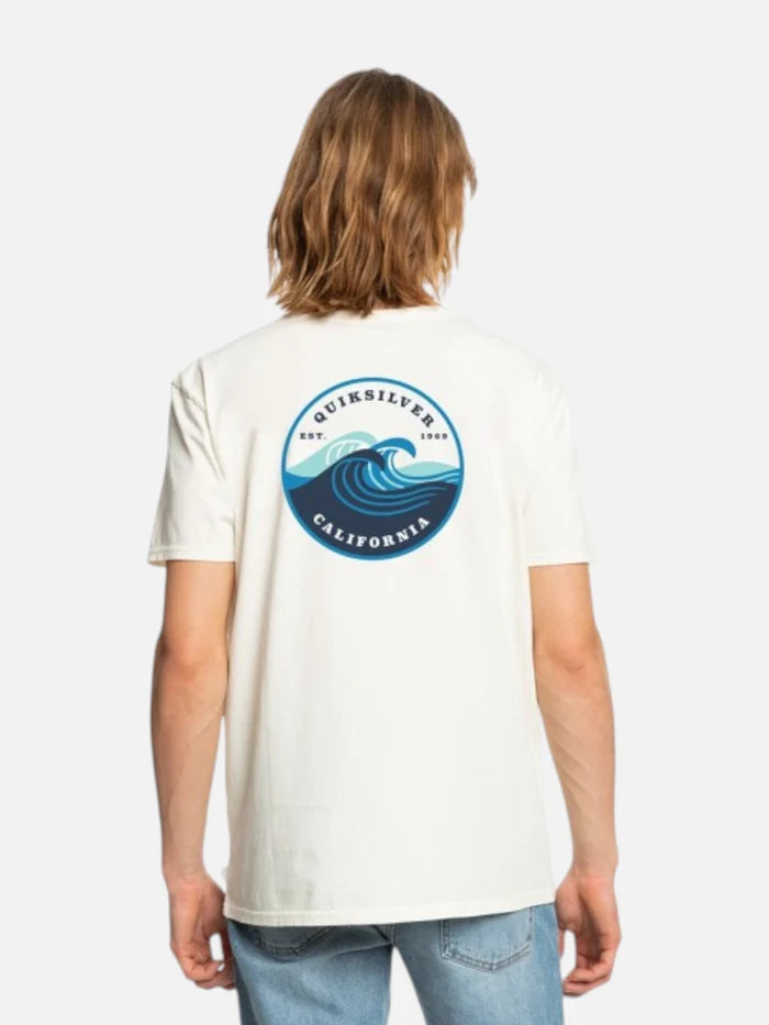 Remera Quiksilver CA Beach Break Crudo