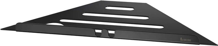 Sideline Collection Grout Line Corner Shower Shelf, Polished Stainless Steel or Matte Black - SMEDBO