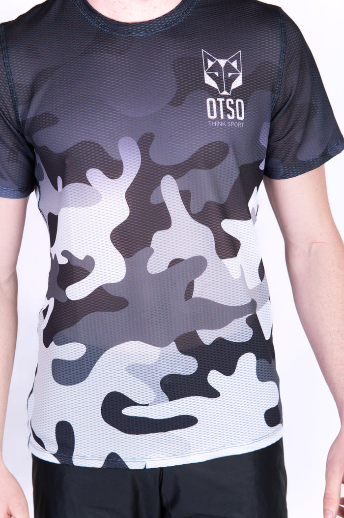 T-Shirt Homme manches courtes - Camo Grey