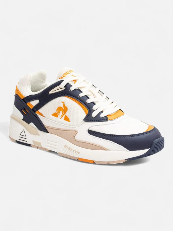 Zapatillas Le Coq Sportif R1100 Pop Blanco Azul Naranja
