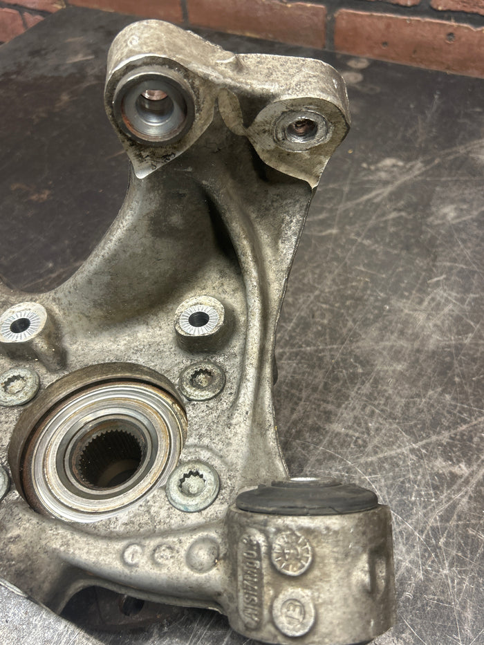05-13 Audi A4 S4 Wheel Bearing Housing Knuckle Spindle Right Rear OEM 8E0505434A