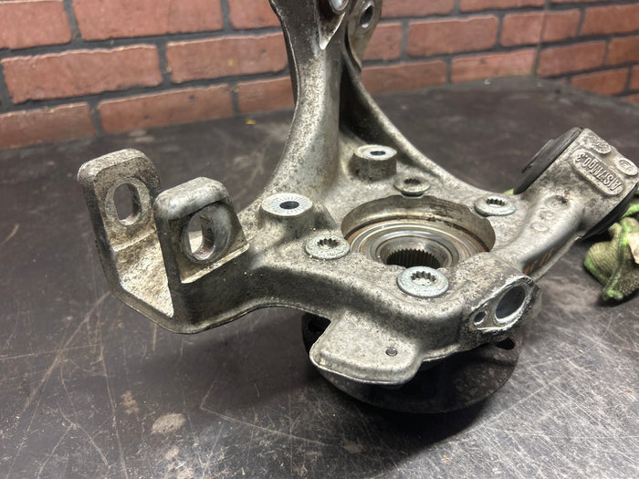 05-13 Audi A4 S4 Wheel Bearing Housing Knuckle Spindle Right Rear OEM 8E0505434A