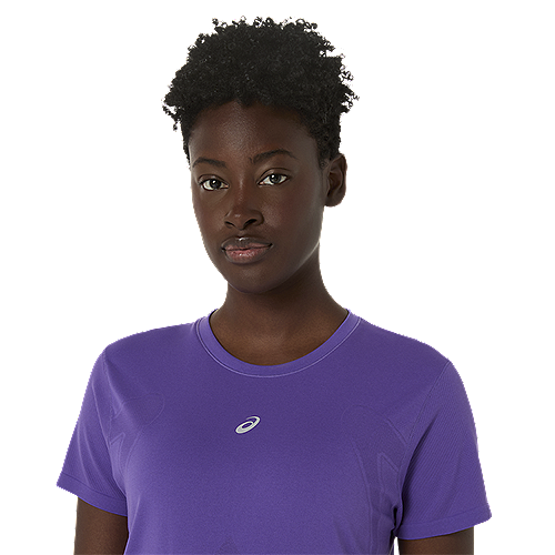 10 Mile ASICS Road Seamless SS Top - Edo Purple (Women's Sizing)