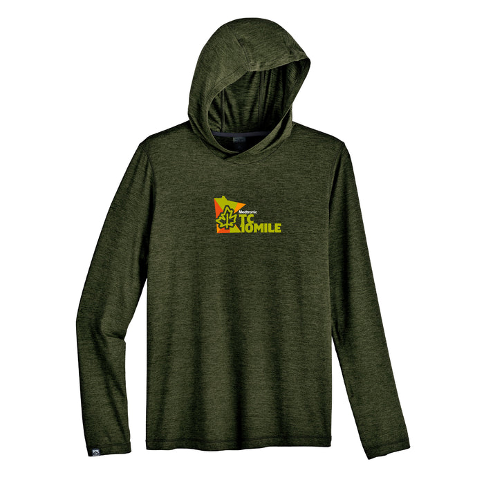 10 Mile Storm Creek Pacesetter Hoodie - Spruce Green (Women's Sizing)