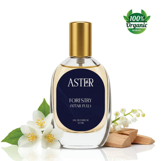 Unisex 30ml organic forestry perfume bottle