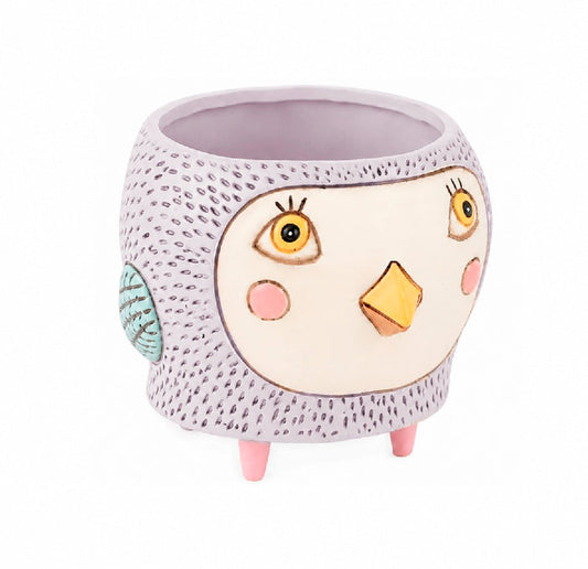 Allen Designs Planter - Baby Birdie - Light Pink