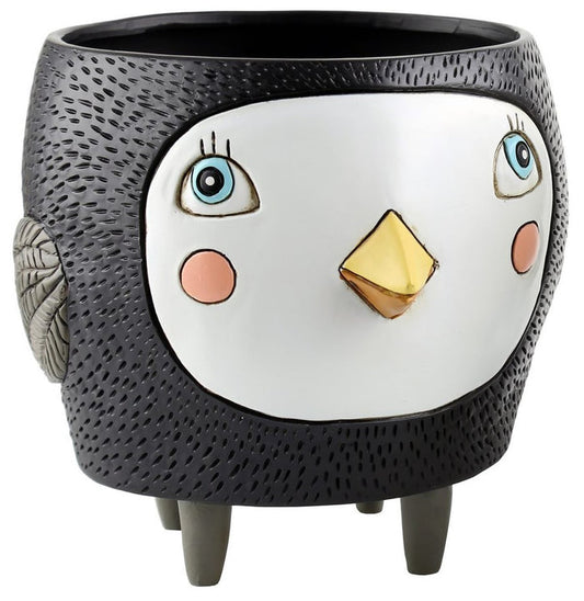 Allen Designs Planter - Birdie - Black