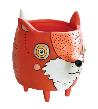 Allen Designs Planter - Foxy - Orange