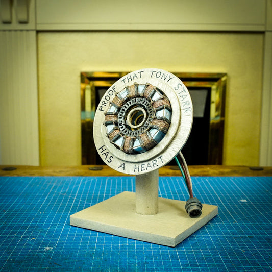Arc Reactor MK1 TEMPLATES for cardboard DIY