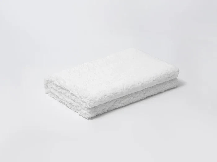 Arctic Fleece Lined Sublimation Leathaire Blanket(White/Beige, 76*101cm/30inchx 40inch)