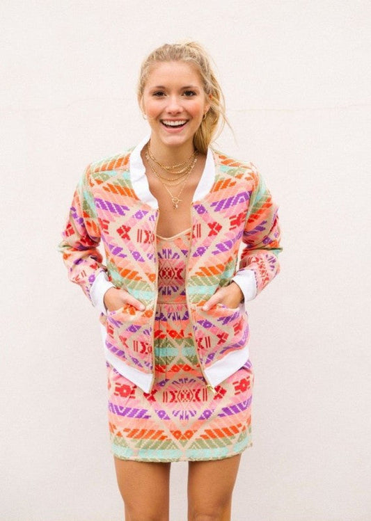 Aztec Bomber Jacket