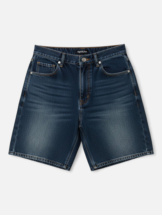 Bermuda Gotcha Dark Denim Regular Azul