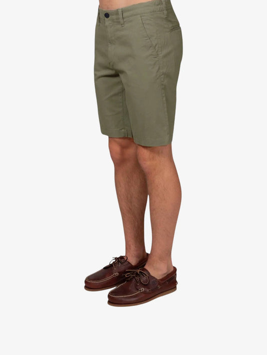 Bermuda Timberland Regular Chino Verde Militar