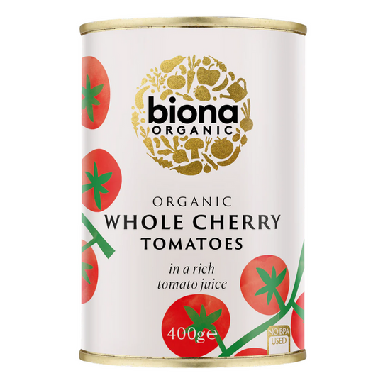 Biona Whole Cherry Tomatoes Organic 400g