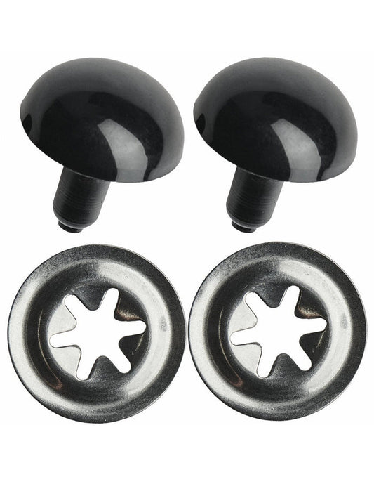 Black Safety Eyes 16.5mm