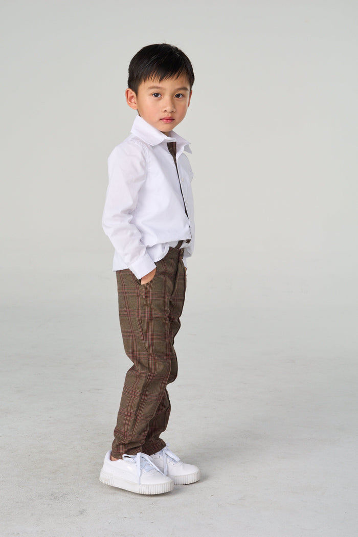 Blair Estate Tweed Shirt and Pants Set - Petite Maison Kids