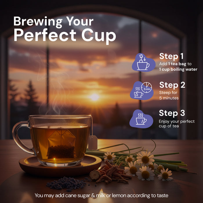 Blissful Rest: Ayurvedic Sleep Tablets Alternative | Herbal Tea