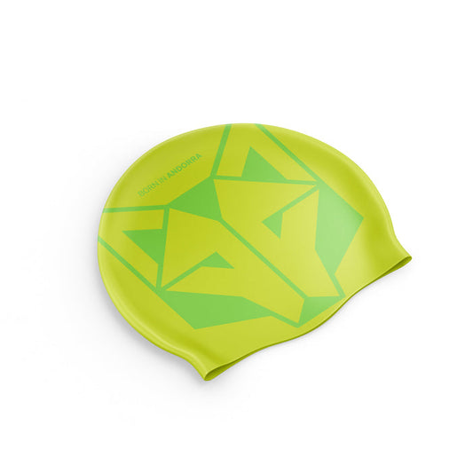 Bonnet natation - Fluo Yellow & Fluo Green