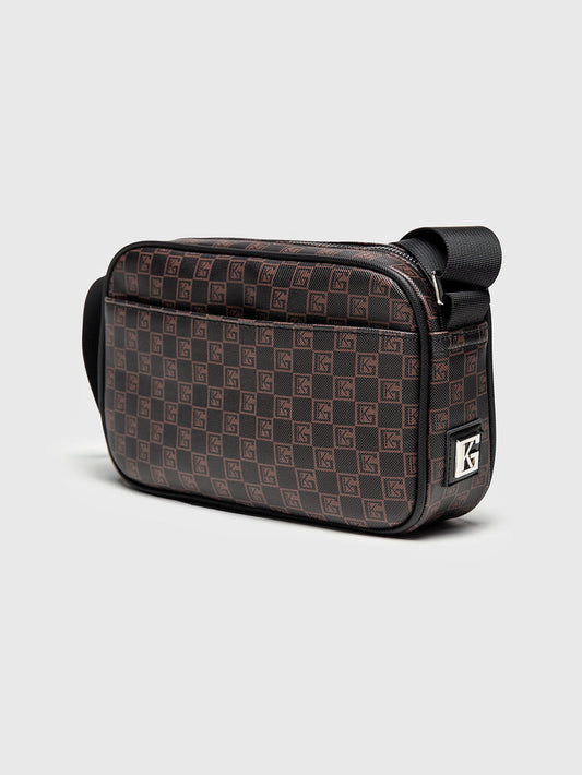bags / Brown iD Clone Shoulder Bag