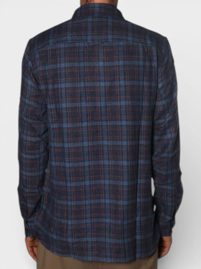 Camisa Hurley Walker Flannel Niño Azul Marino