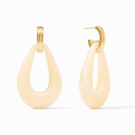 Carnaby Doorknocker Earring Gold