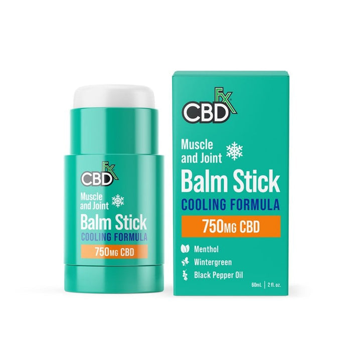 cbdfx balm stick muscle joint cooling formula