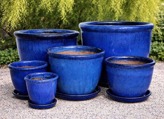 Ceramic 352 Pot - Juicy Blue