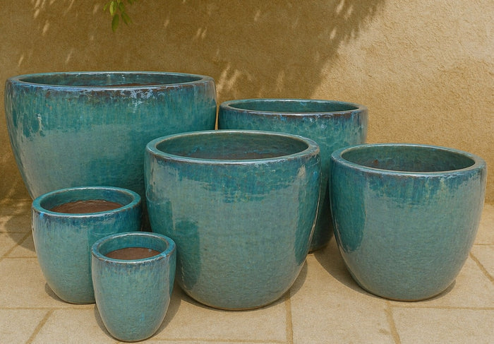 Ceramic Tall Egg Pot - Juicy Green
