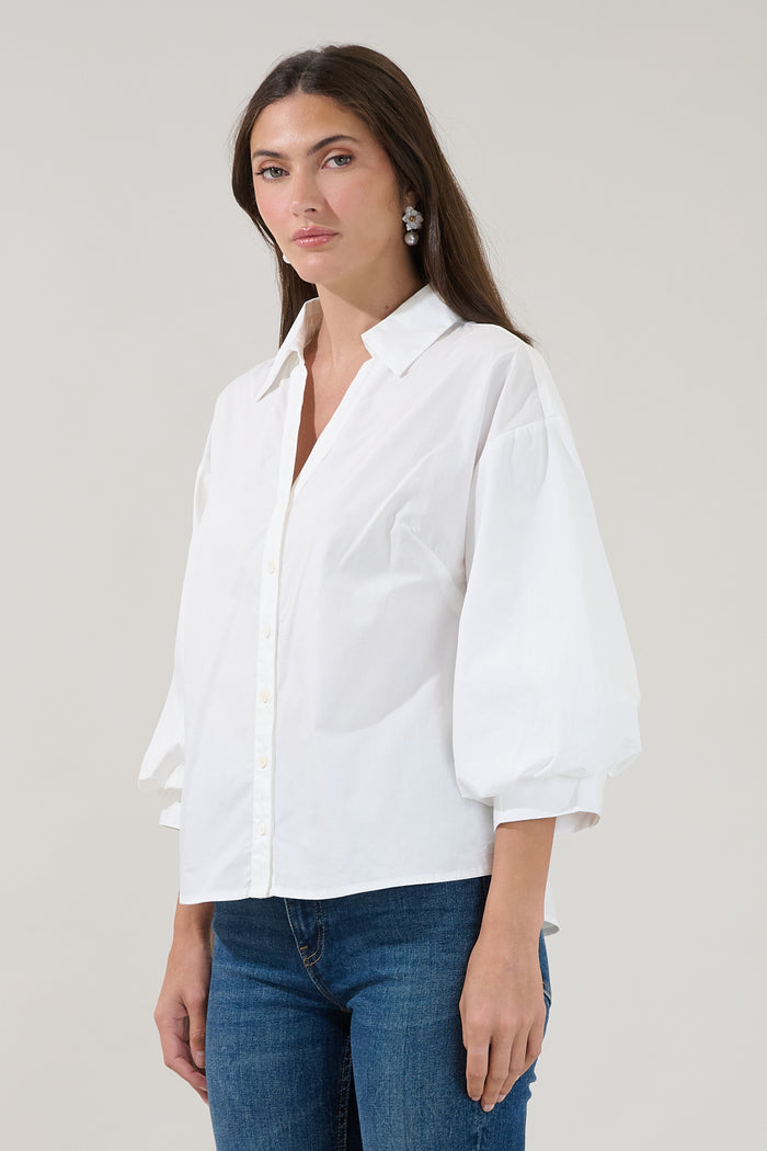Chalet Button Down Top