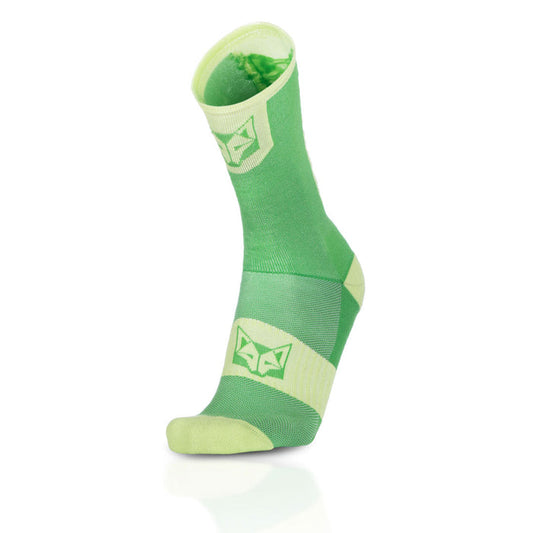 Chaussettes cyclisme hautes - Green Apple & Green Lime