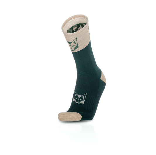 Chaussettes Merino - Green Leaf