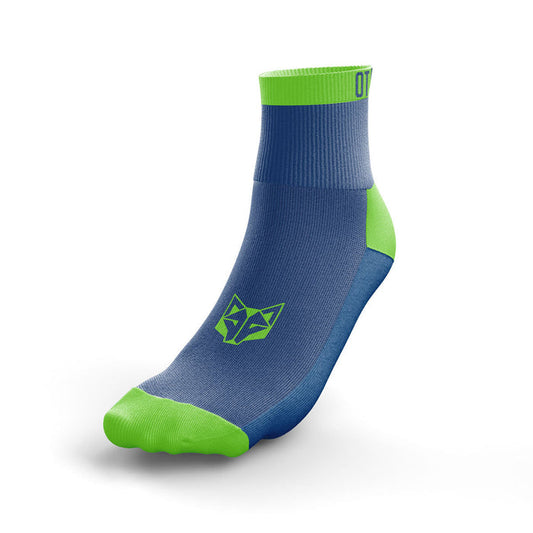 Chaussettes Multisport basses - Electric Blue & Fluo Green