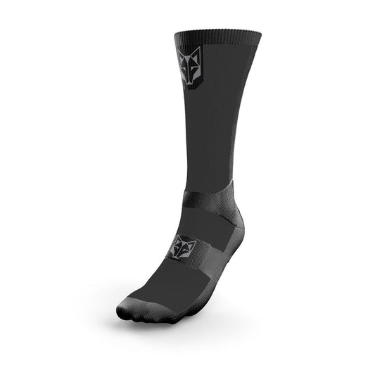 Chaussettes UltraLight - Black & Silver Grey