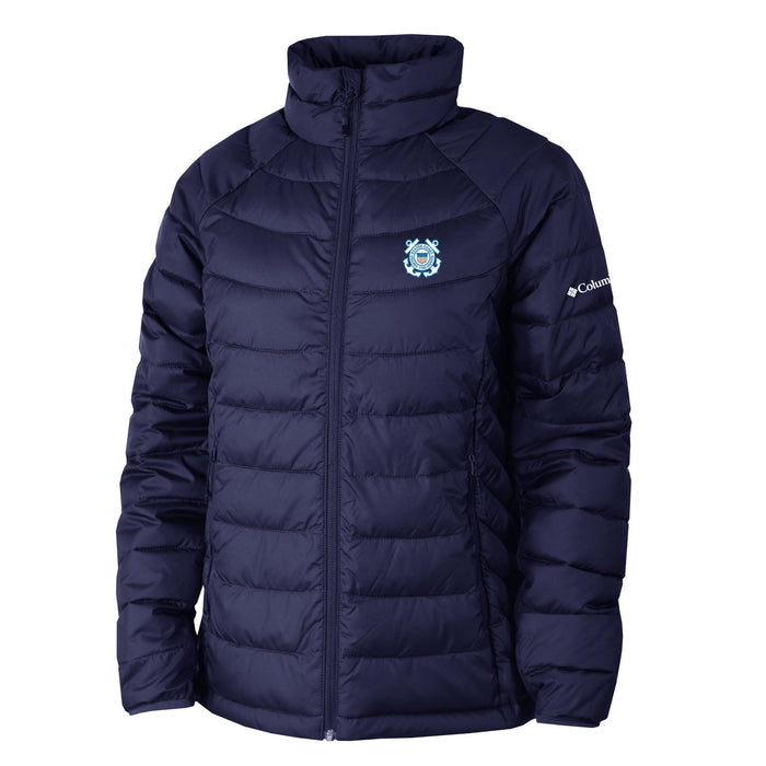 Coast Guard Seal Columbia Women's Powder Lite II Jacket (Navy)*