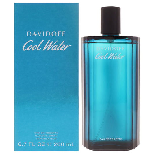 Cool Water by Davidoff for Men - 6.7 oz EDT Spray