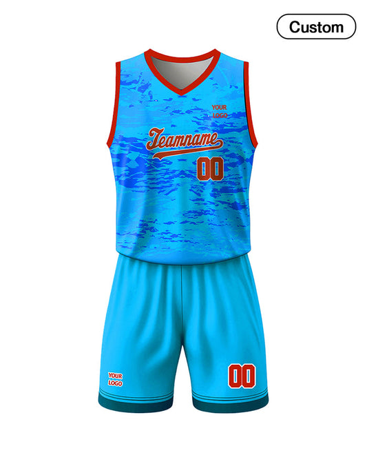 Custom Basketball Uniform - Abstract Grunge - Personalized Gamewear - UNISWIFT USA