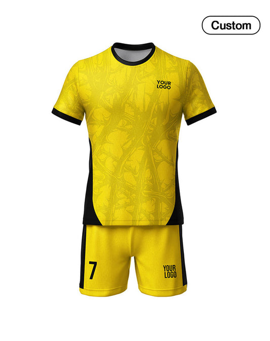 Custom Soccer Uniform - Seamless Thornvine Design - Personalized - UNISWIFT USA
