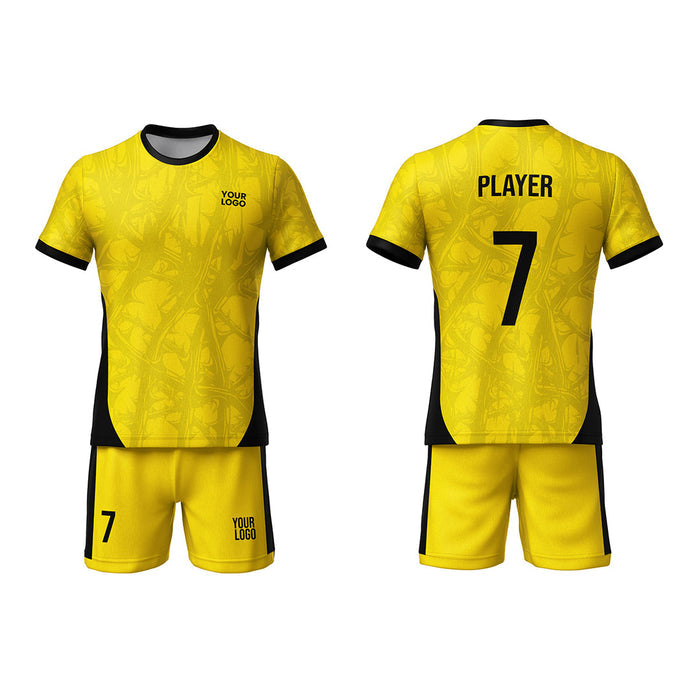 Custom Soccer Uniform - Seamless Thornvine Design - Personalized - UNISWIFT USA