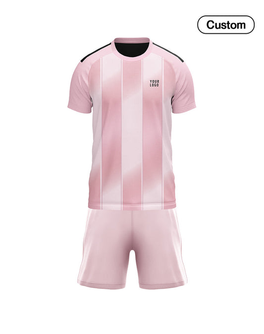 Custom Soccer Uniform – 3-Tone Stripe Personalized Kit - UNISWIFT USA