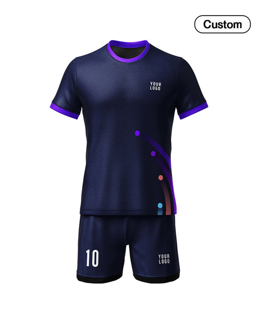 Custom Soccer Uniform – Dotted Design – Personalized Uniform - UNISWIFT USA