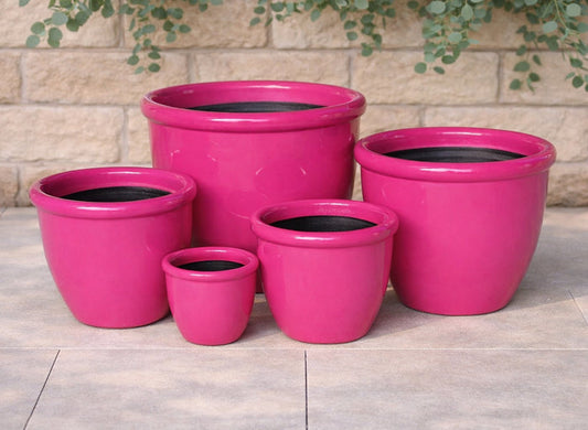 Decor 352 Pot - Gloss Pink