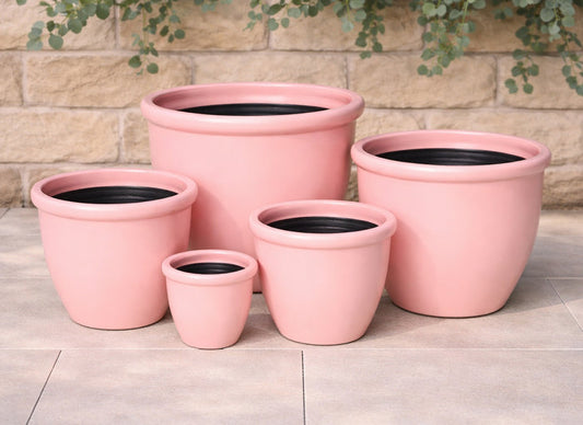 Decor 352 Pot - Matt Dusty Pink